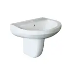 HALF PADESTAL BASIN WALL HANG